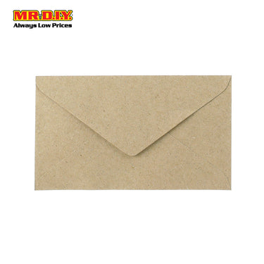 (MR.DIY) Fiber Recycled Euro Flap Envelope (25pcs)