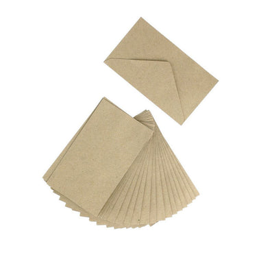 (MR.DIY) Fiber Recycled Euro Flap Envelope (25pcs)