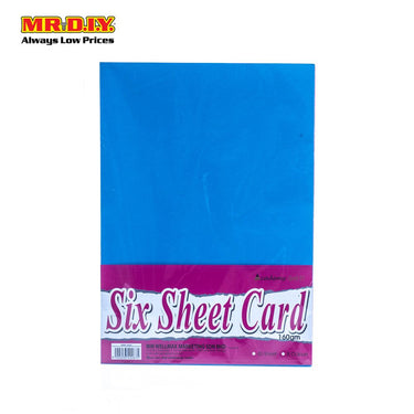 ACADEMY Gold 160gm A4 Six Sheet Card