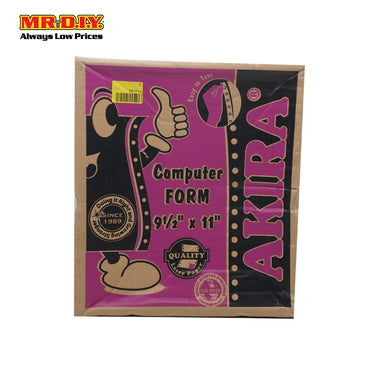 AKIRA 3 Ply NCR Colour Computer Form 9.5 x 11 Inch (250 Sheets)