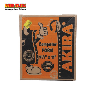 AKIRA 3 Ply 2UP NCR Colour Computer Form (300 Sheets)
