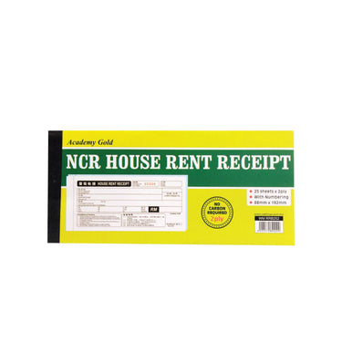 NCR Rental Receipt Book (2Ply)