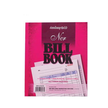 NCR 2 Ply Bill Book (40 Sheets)