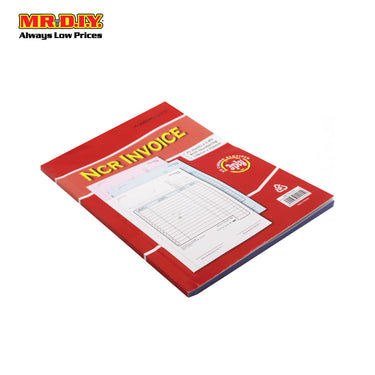 Academy Gold INV NCR Invoice Book with Numbering