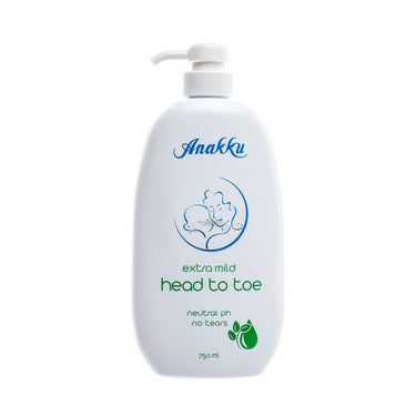 ANAKKU Head To Toe Extra Mild Shampoo (750ml)
