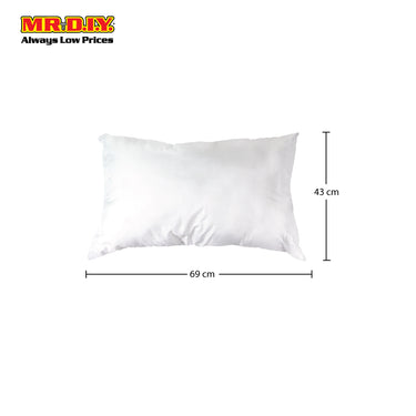 (MR.DIY) Premium Polyester pillow (69cm x 43cm)