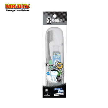 (MR.DIY) DARLIE All Shiny White Charcoal Travel Kit (40g)
