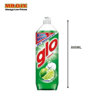 GLO Active Foam Dishwashing Liquid Lime (800ml)