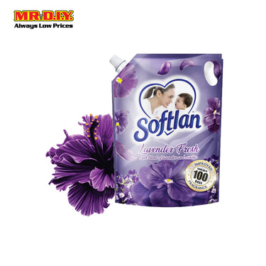 Softlan Lavendar Fresh Fabric Softener 1.6L Refill-Lavendar