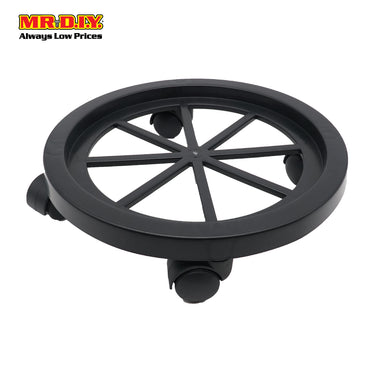 (MR.DIY) Plastic Round Roller Gas Cylinder Stand (34cm)