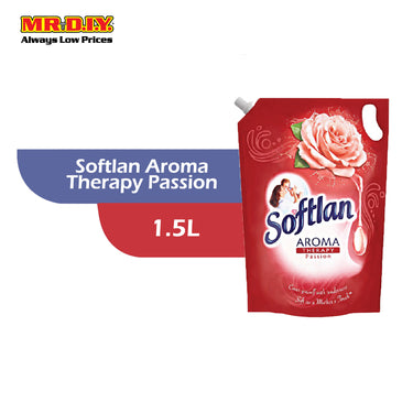 SOFTLAN Fabric Conditioner Aromatherapy Passion Refill Pack (1.5L)