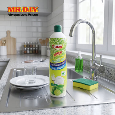 DLIGHT Dishwashing Liquid Lime (900ml)