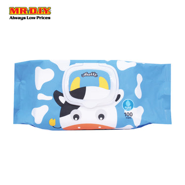 ANAKKU Kids Character Wet Wipes Tissue (100pcs)