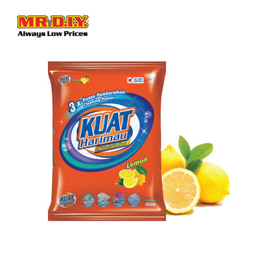 (MR DIY) Kuat Harimau Lemon Powder Detergent 450G