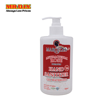 MARCELLA Anti Bacterial Rose Premium Hand Sanitizer Gel Waterless