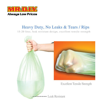 EVERYDAY Oxo-Biodegradable Single Handle Garbage Bag Lemongrass (18bags)