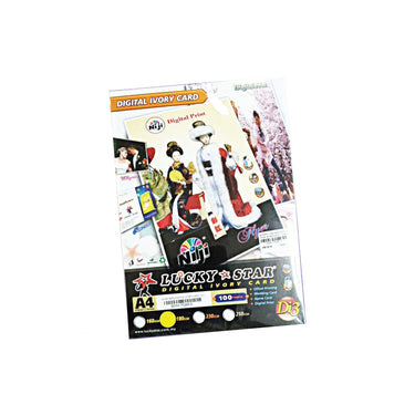 LUCKY STAR Digital Ivory Card A4 230gsm (100 Sheets)