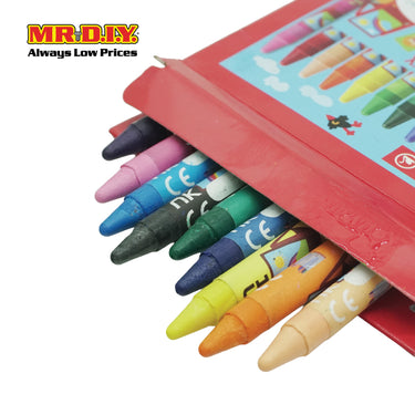 STABILO Yippy-Wax Crayon (12 Pcs)