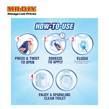 HARPIC Power Plus Original (450ml x 2) Disinfectant Toilet Cleaner