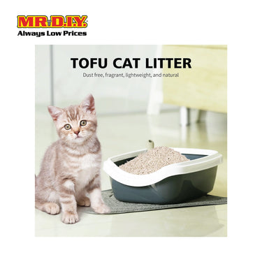 PETS ACADEMY Tofu + Bentonite Cat Litter - Coffee (6L)