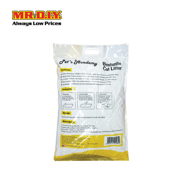 (MR.DIY) Pets Academy Lemon Scented Cat Bentonite Litter 12L