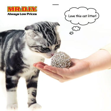 (MR.DIY) Pets Academy Coffee Scented Cat Bentonite Litter 12L