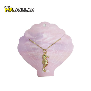 HIAS JEWELLERY Pearl Life Gold Necklace with Pendant (SF,P,SS,SH) - Starfish
