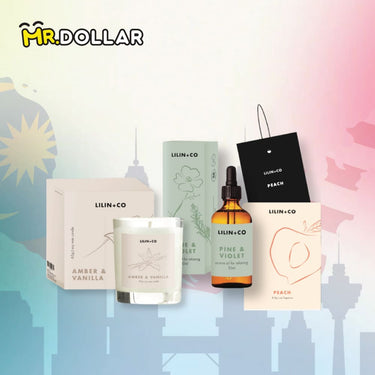 [Limited Edition] LILIN+CO Scented Candle Series (65g) - Pine & Violet