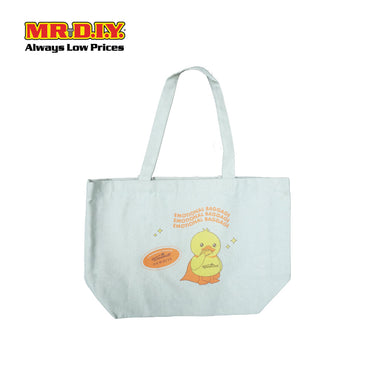 WUNDERBATH X OXWHITE Cotton Tote Bag Duck (L36cmxW29cm)