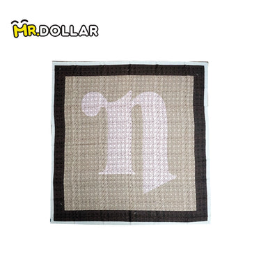 NAELOFAR Mono Cotton Chiffon Square in  Hijab Bawal (45inch)