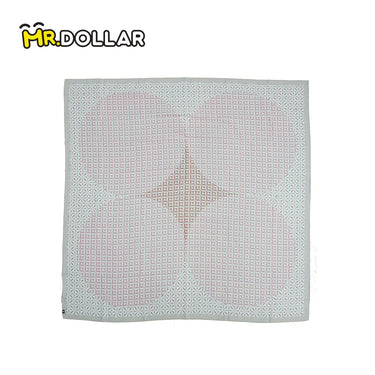 NAELOFAR Clover Cotton Chiffon Square In Hijab Bawal (45inch)