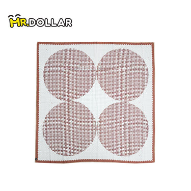 NAELOFAR Clover Cotton Chiffon Square In Hijab Bawal (45inch)