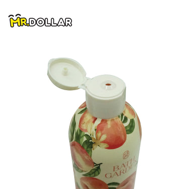[LIMITED EDITION] NEW BATH GARDEN Softening & Brightening Bath Gel Body Wash (300ml) Peach Berry