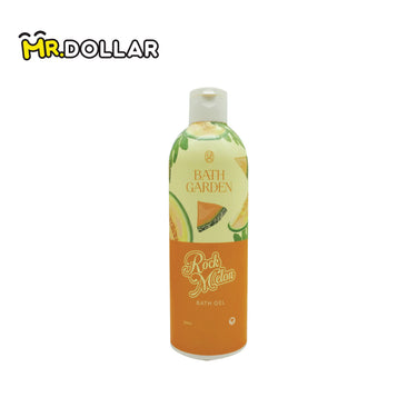 [LIMITED EDITION] NEW BATH GARDEN Softening & Brightening Bath Gel Body Wash (300ml) Rock Melon