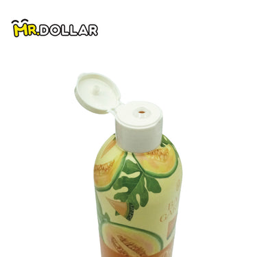 [LIMITED EDITION] NEW BATH GARDEN Softening & Brightening Bath Gel Body Wash (300ml) Rock Melon
