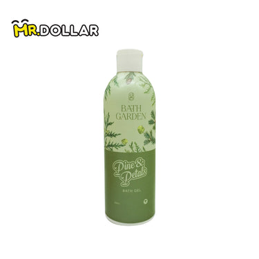 [LIMITED EDITION] NEW BATH GARDEN Softening & Brightening Bath Gel Body Wash (300ml) Pine & Petals