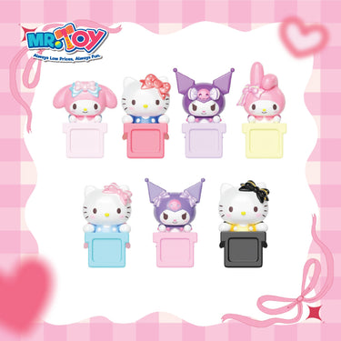 SANRIO Characters Bow Sweetheart Series Lying Bean Hippers Blind Box