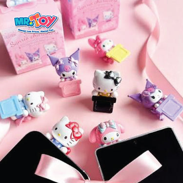 SANRIO Characters Bow Sweetheart Series Lying Bean Hippers Blind Box