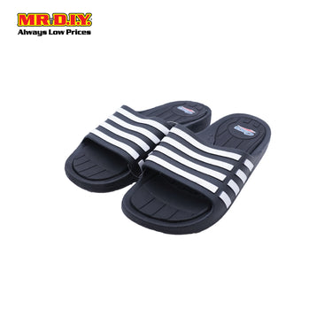 (MR.DIY) Man Slipper - Black Color (Size: 7)