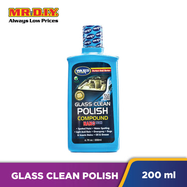 WAXCO Auto Care Glass Clean Polish Compound Nano Tech 200ml