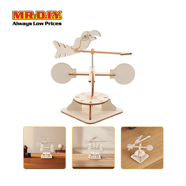 STEM Handmade Science Tinkering Kids Toys Wind Vane