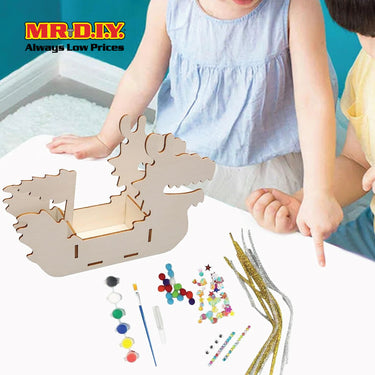 STEM Handmade Science Tinkering Kids Toys Dragon Boat Model A