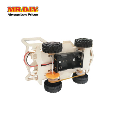 STEM Handmade Science Tinkering Kids Toys Electric Four Wheel Drive Car