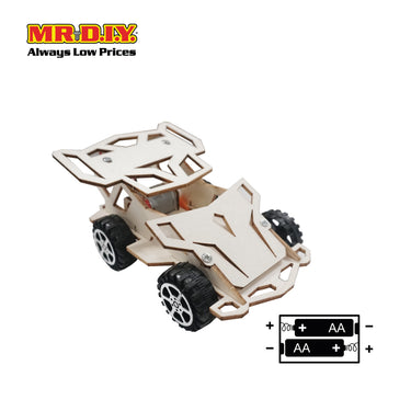 STEM Handmade Science Tinkering Kids Toys Electric Four Wheel Drive Car