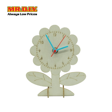 STEM Handmade Science Tinkering Kids Toys Sunflower Clock