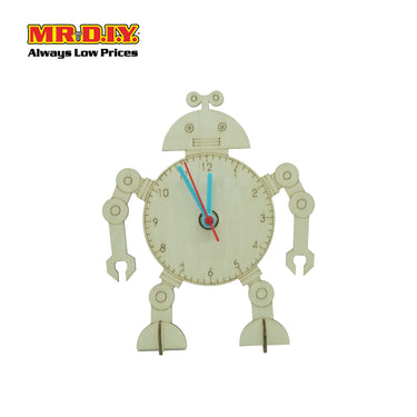 STEM Handmade Science Tinkering Kids Toys Robot Clock