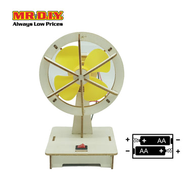 STEM Handmade Science Tinkering Kids Toys Oscillating Fan