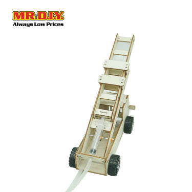 STEM Handmade Science Tinkering Kids Toys Fire Ladder Truck