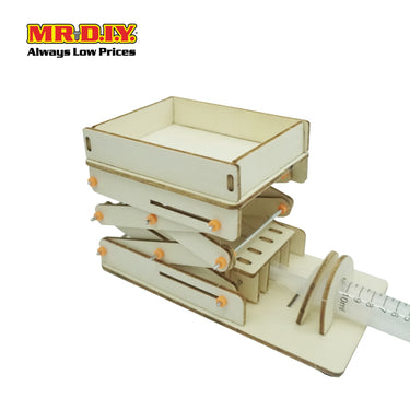 STEM Handmade Science Tinkering Kids Toys Hydraulic Lifting Platform