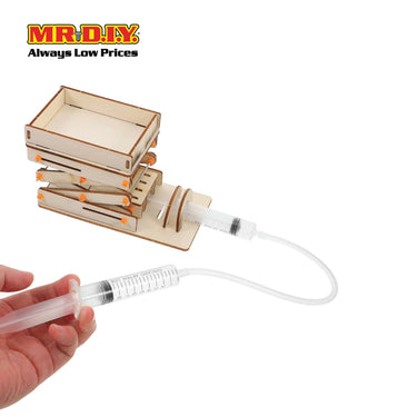 STEM Handmade Science Tinkering Kids Toys Hydraulic Lifting Platform